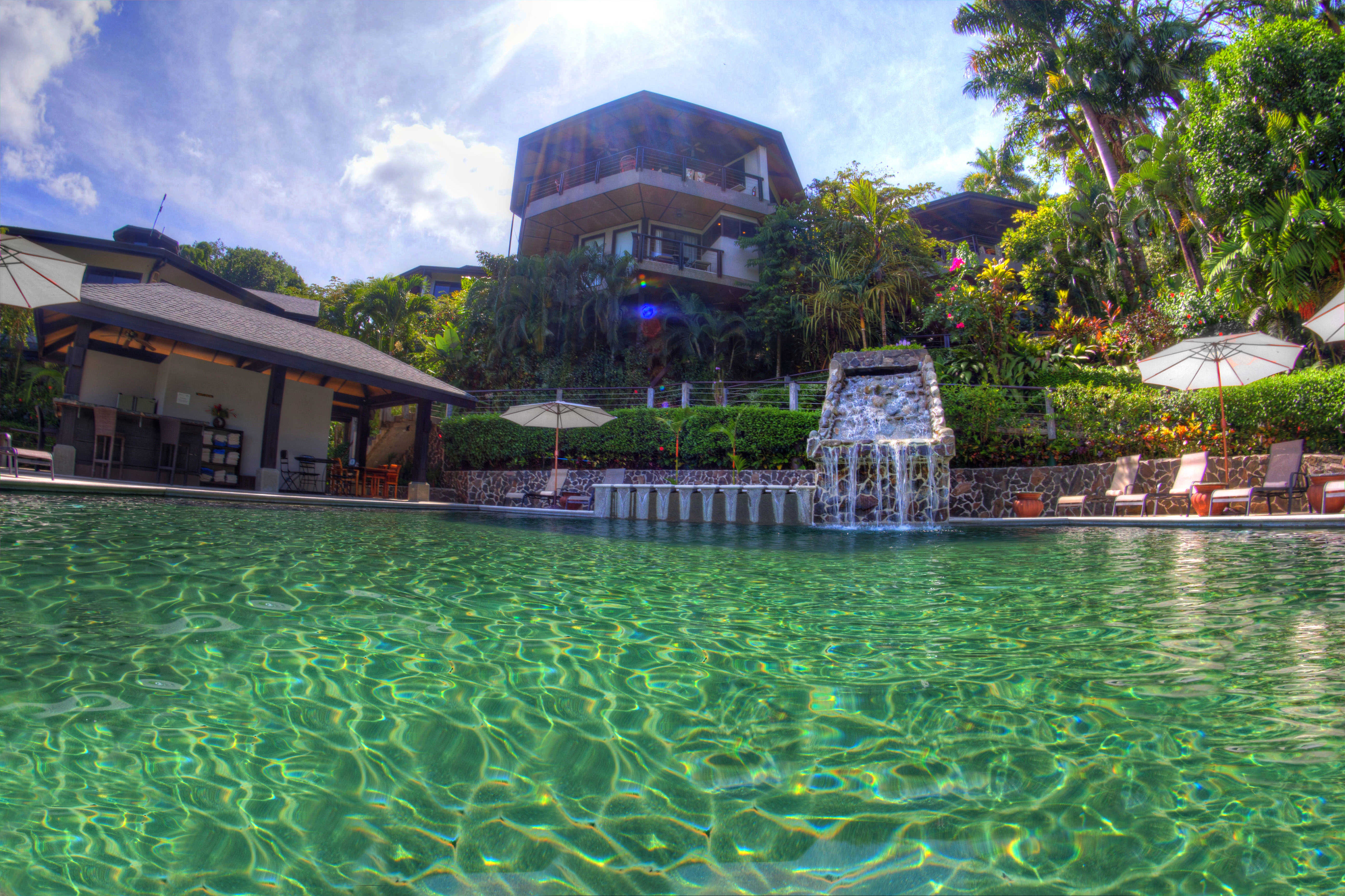 Beautiful family pool