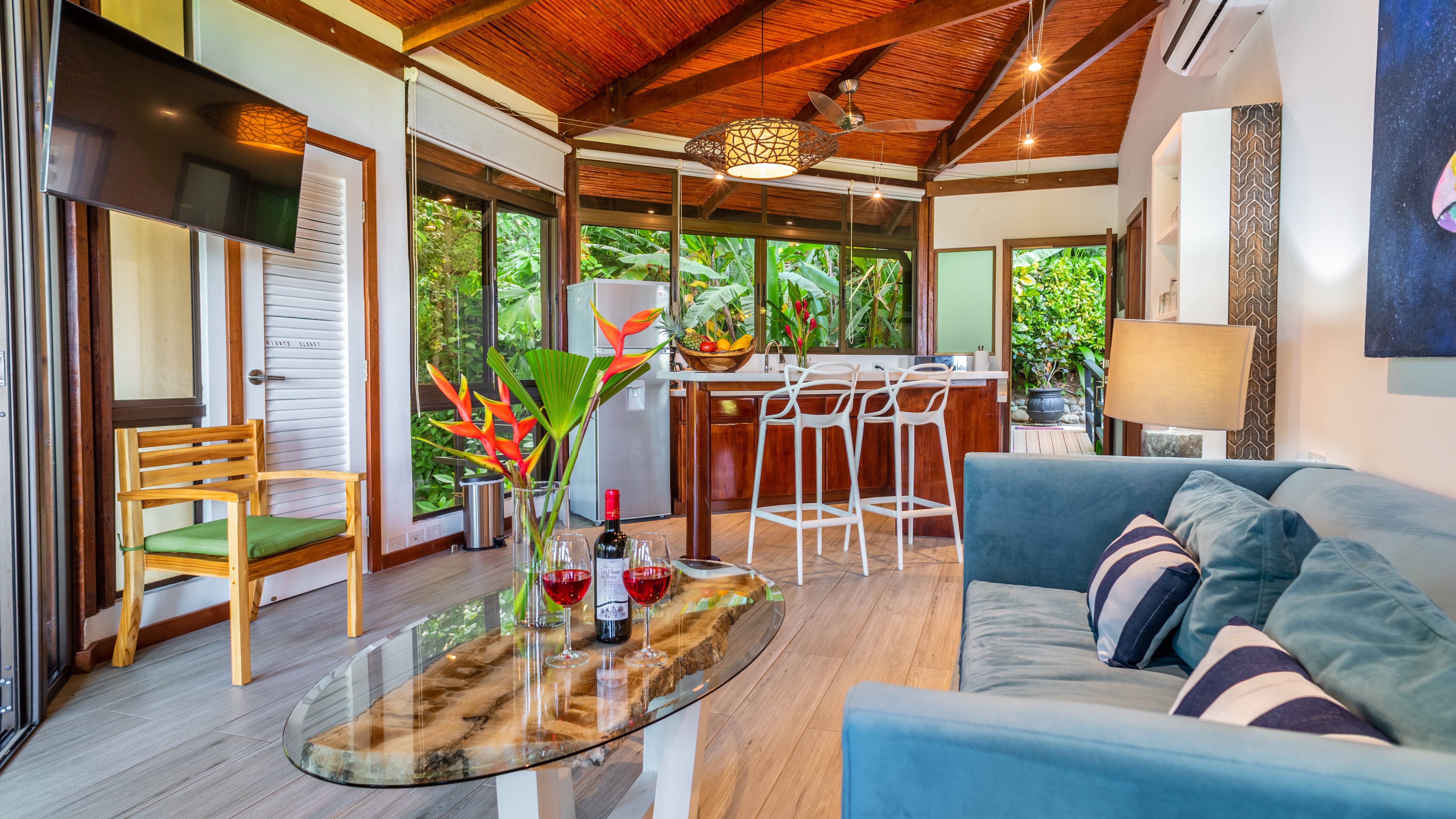 Living Room and Kitchen