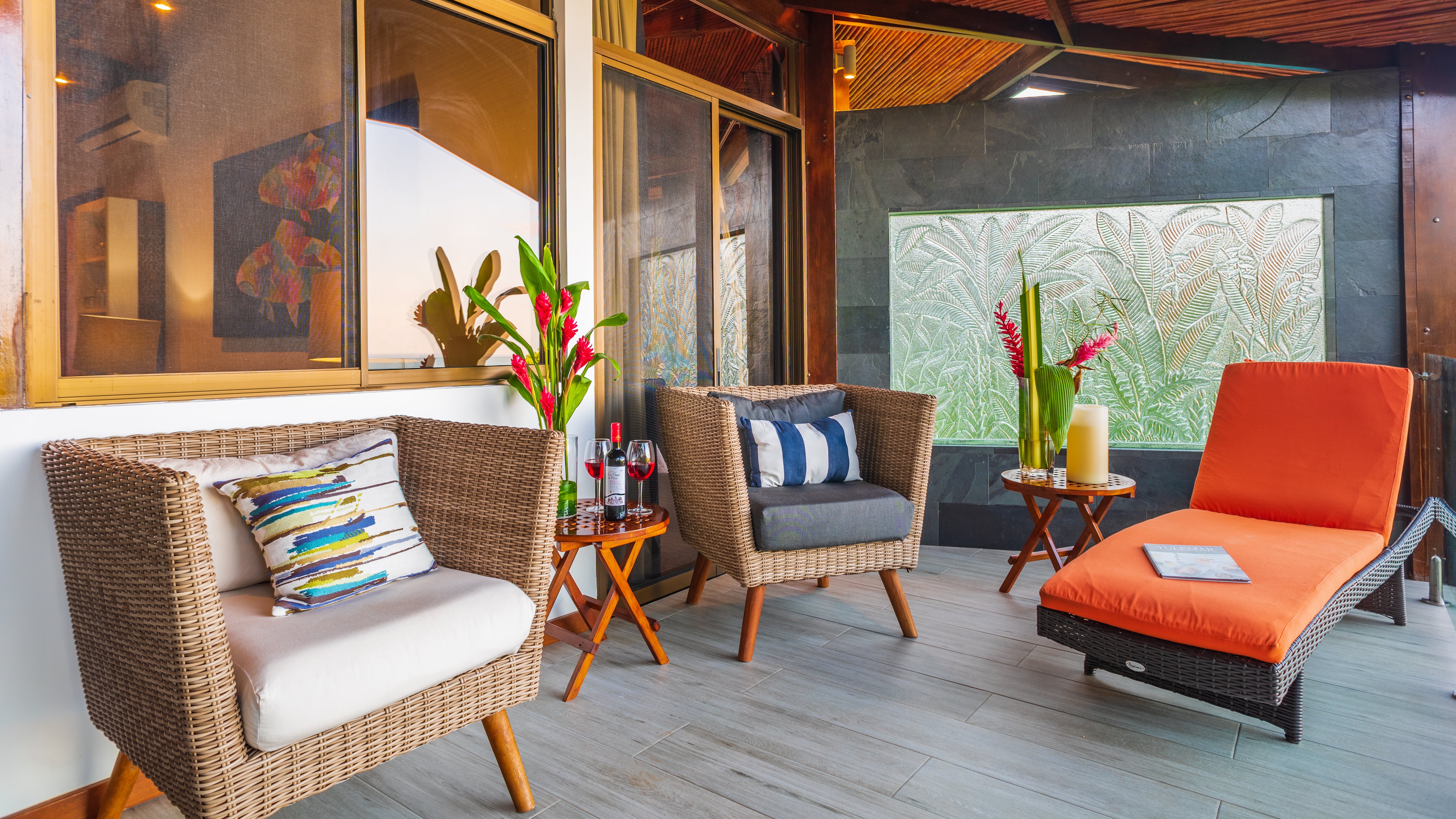 Outdoor Seating on Terrace