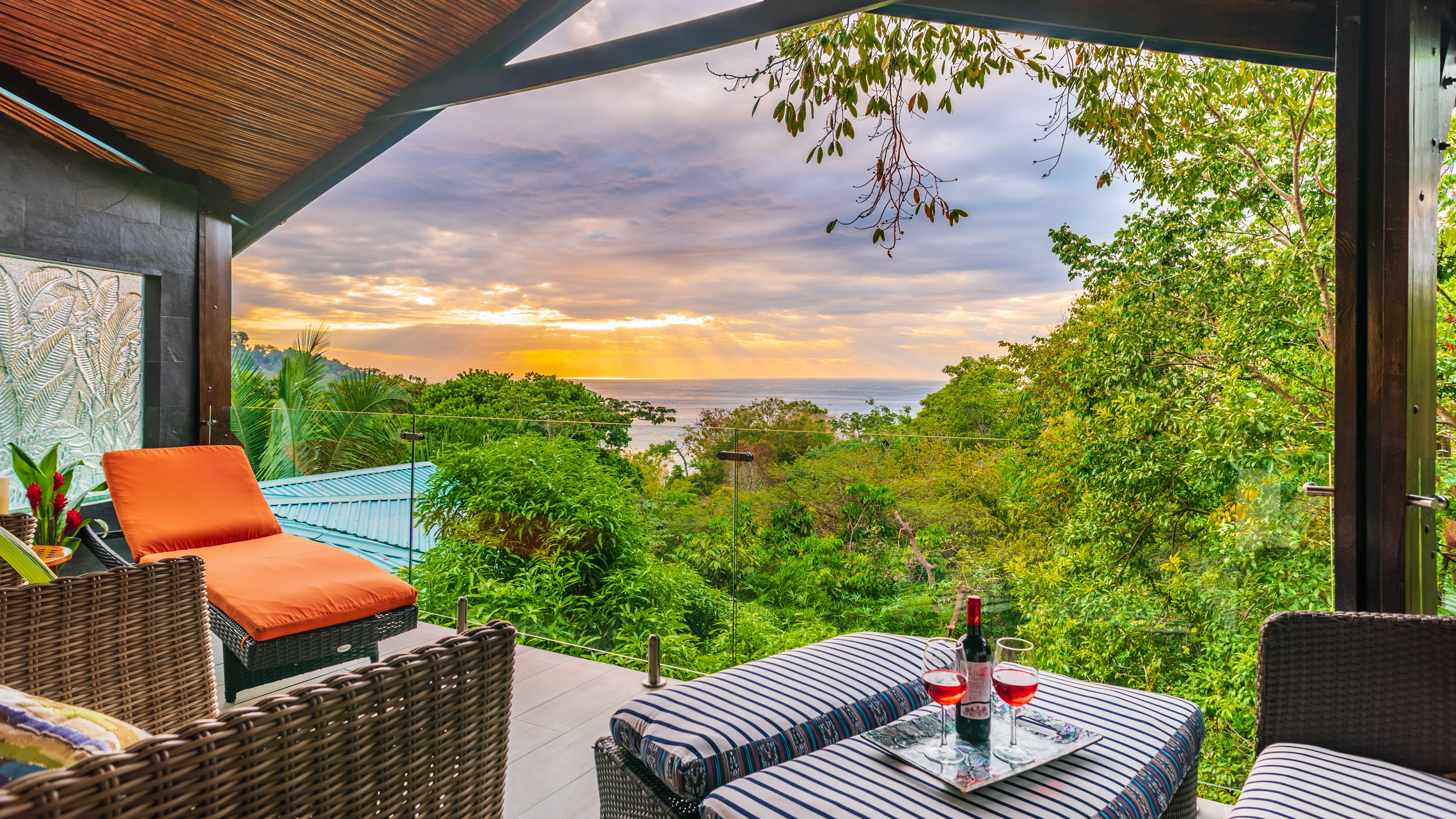 As the sun begins to set