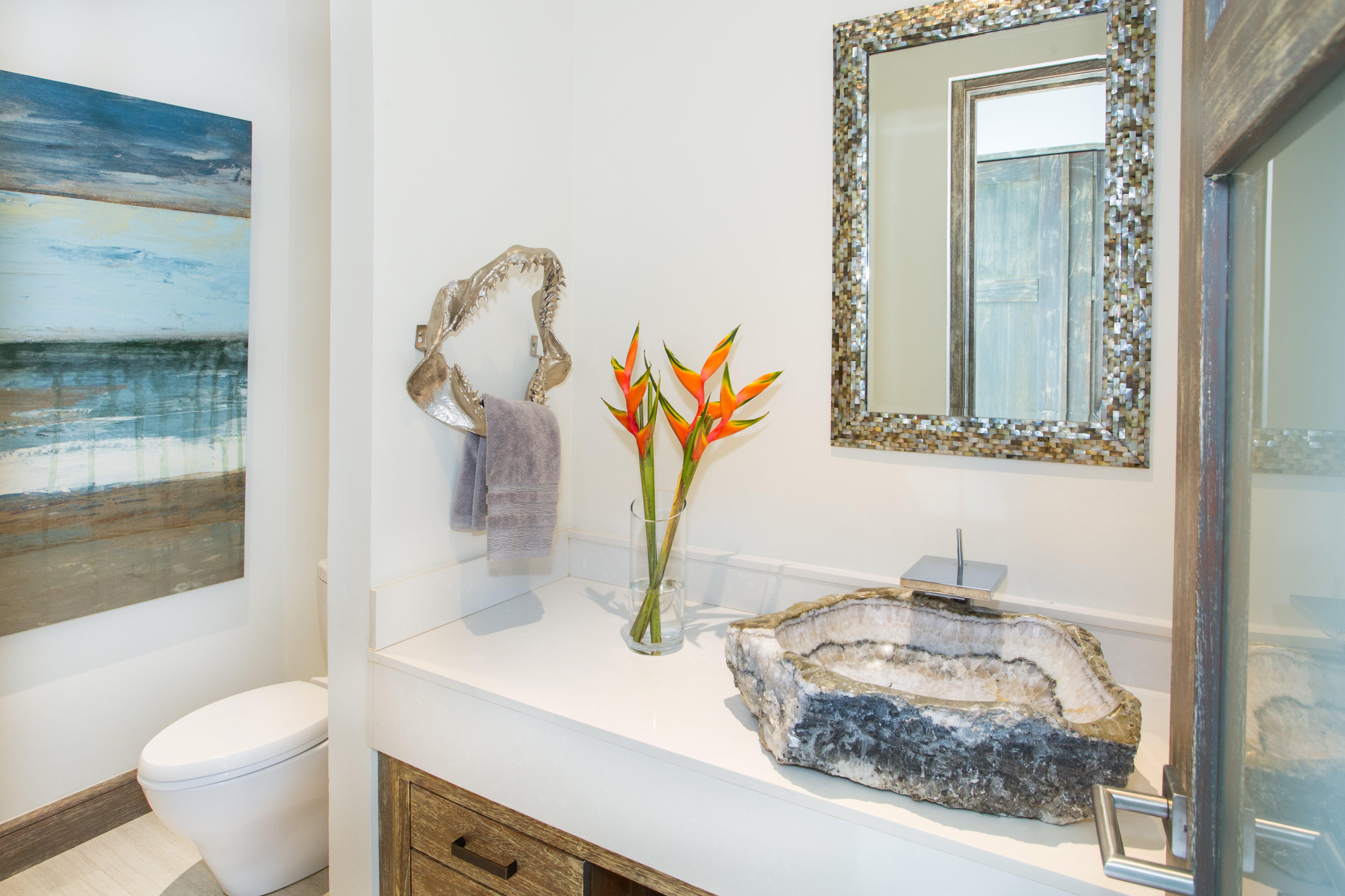 Powder bath - third floor