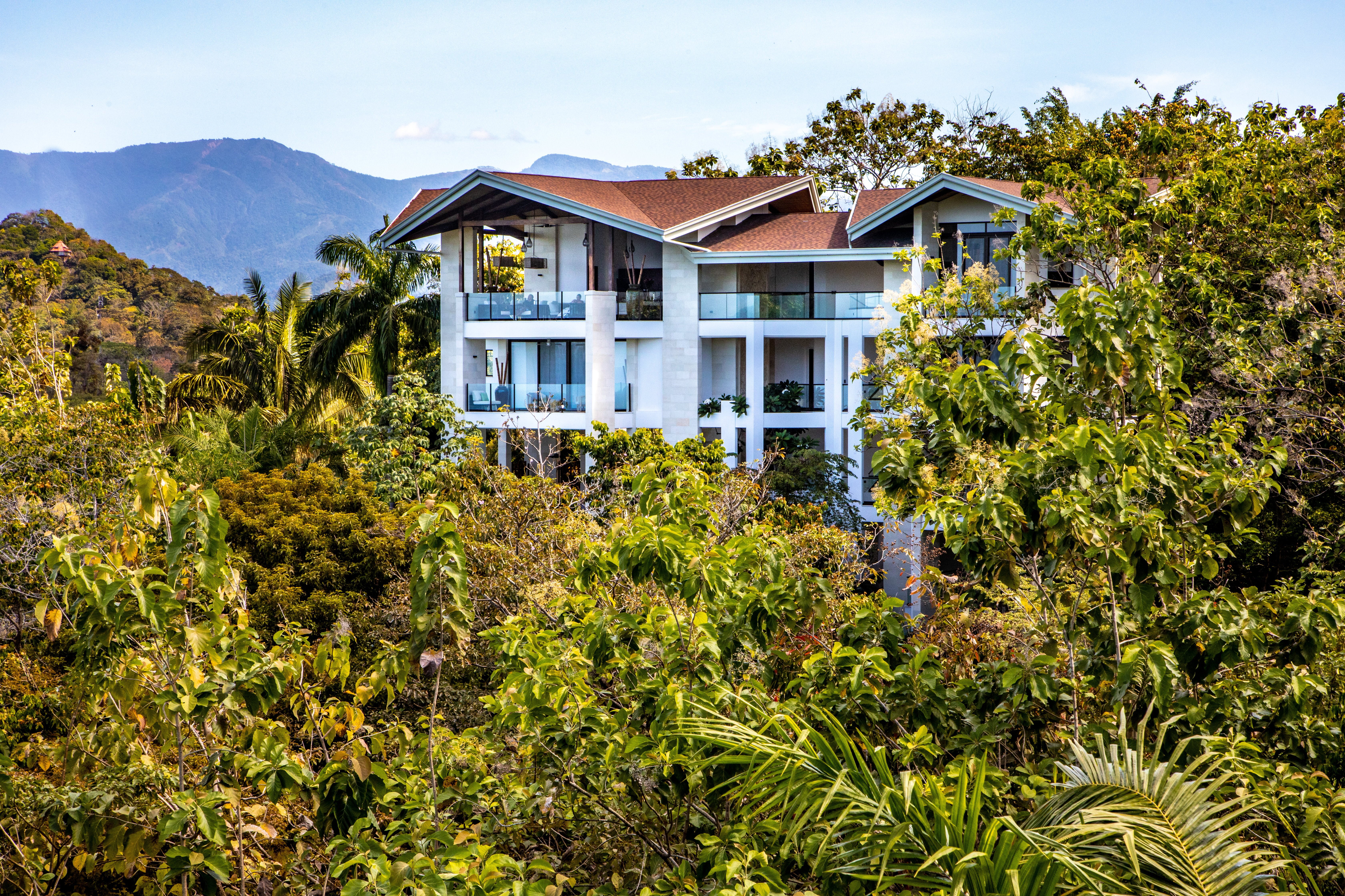 Beautiful SolAngelo perched in the treetops with jungle, mountain, and ocean views